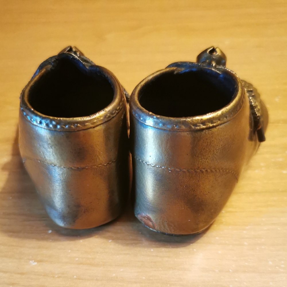 Vintage Bronze Shoes - Picture 5 of 6